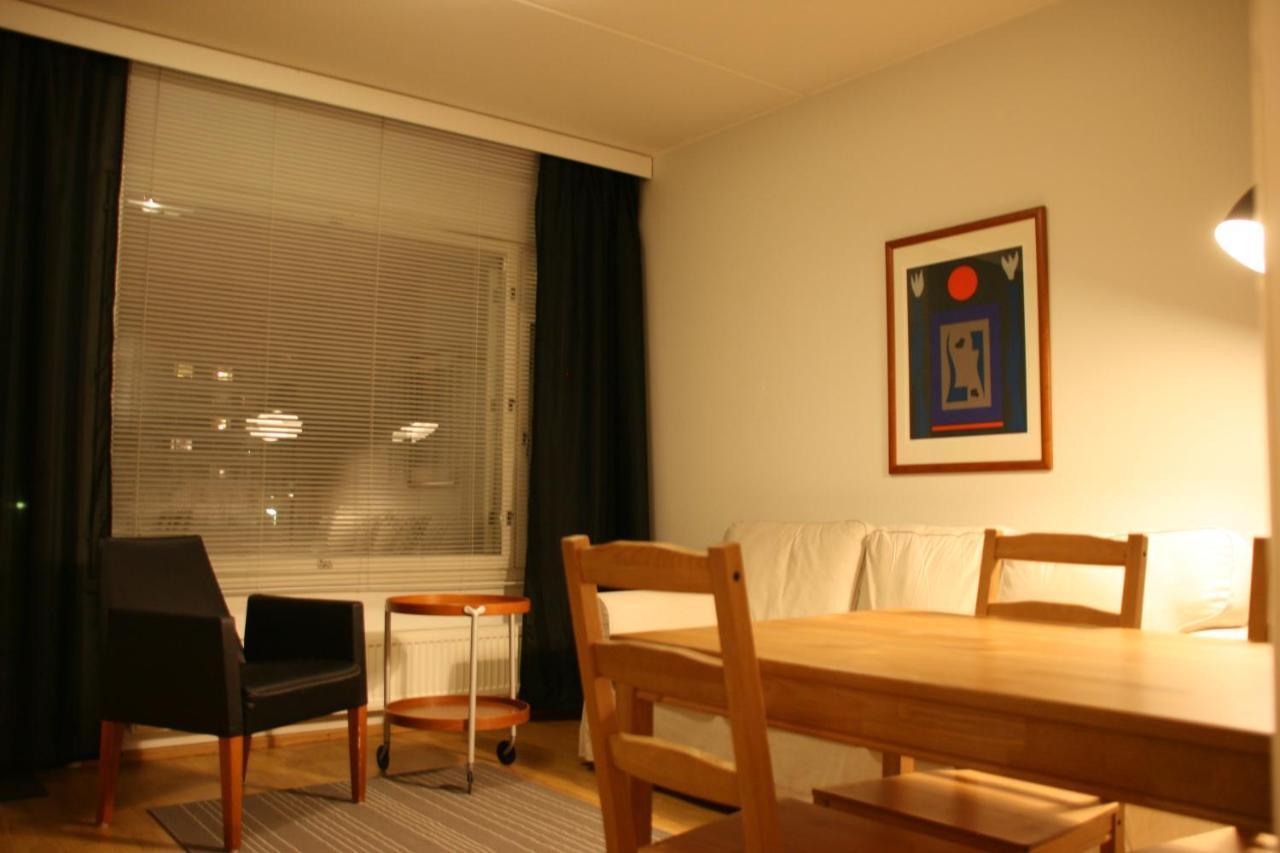 City Apartments Turku - 1 Bedroom Apartment With Private Sauna Oda fotoğraf